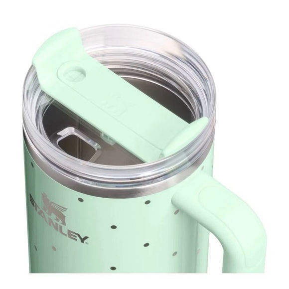 Stanley Peppermint Polka Dot 40oz Quencher H2.0 Tumbler Holiday 2025 Target Excl - Picture 3 of 3